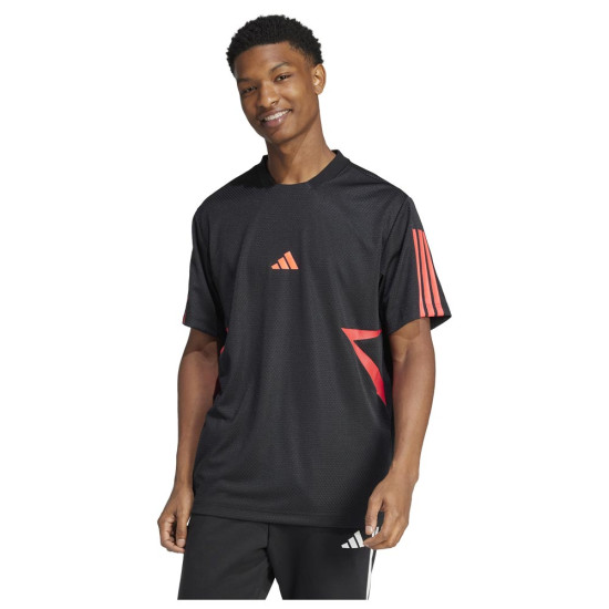 Adidas Ανδρική κοντομάνικη μπλούζα House of Tiro Colourblock Tee Adidas Ανδρική κοντομάνικη μπλούζα House of Tiro Colourblock Tee